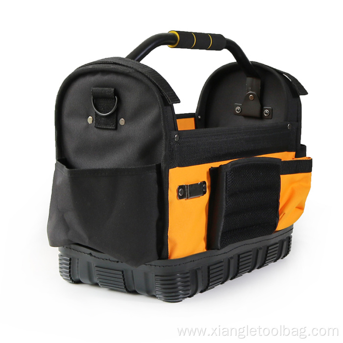 Metal Bar Carrying Professional Hardware Tote Tool Bag